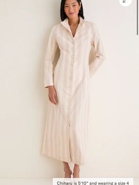 Tuckernuck Parlor Stripe Cambridge Coat Dress